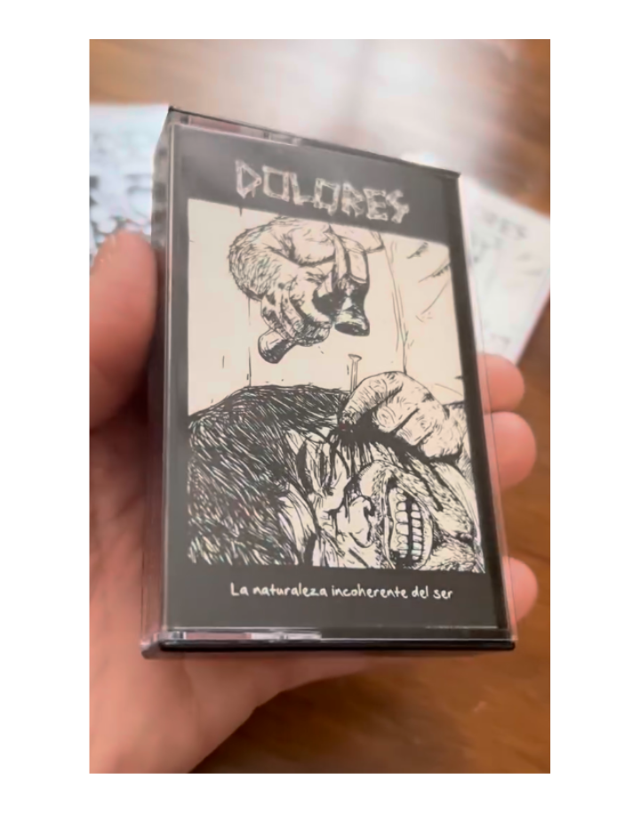 Cassette Negro + Playera Negra, La Naturaleza Incoherente del Ser (bundle)