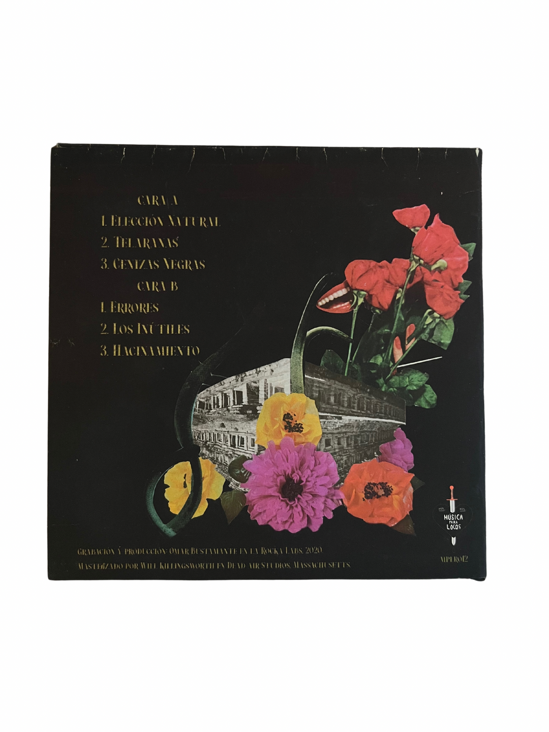 Bundle: Vinilo 7" La Danza De Los Días, Etcétera + Playera Blanco