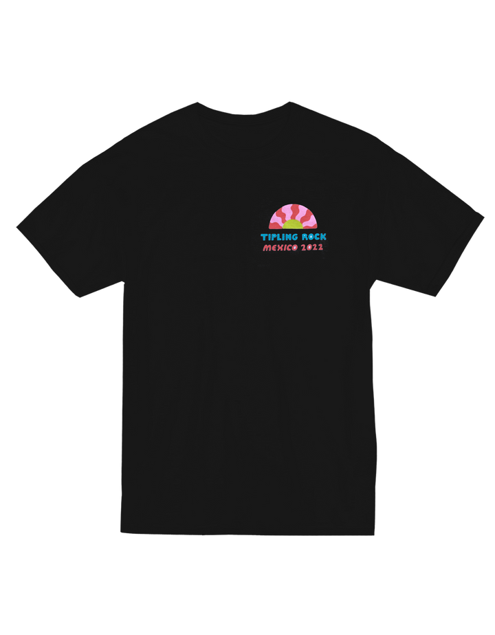 Playera Tipling Rock México Tour 2022 Negra