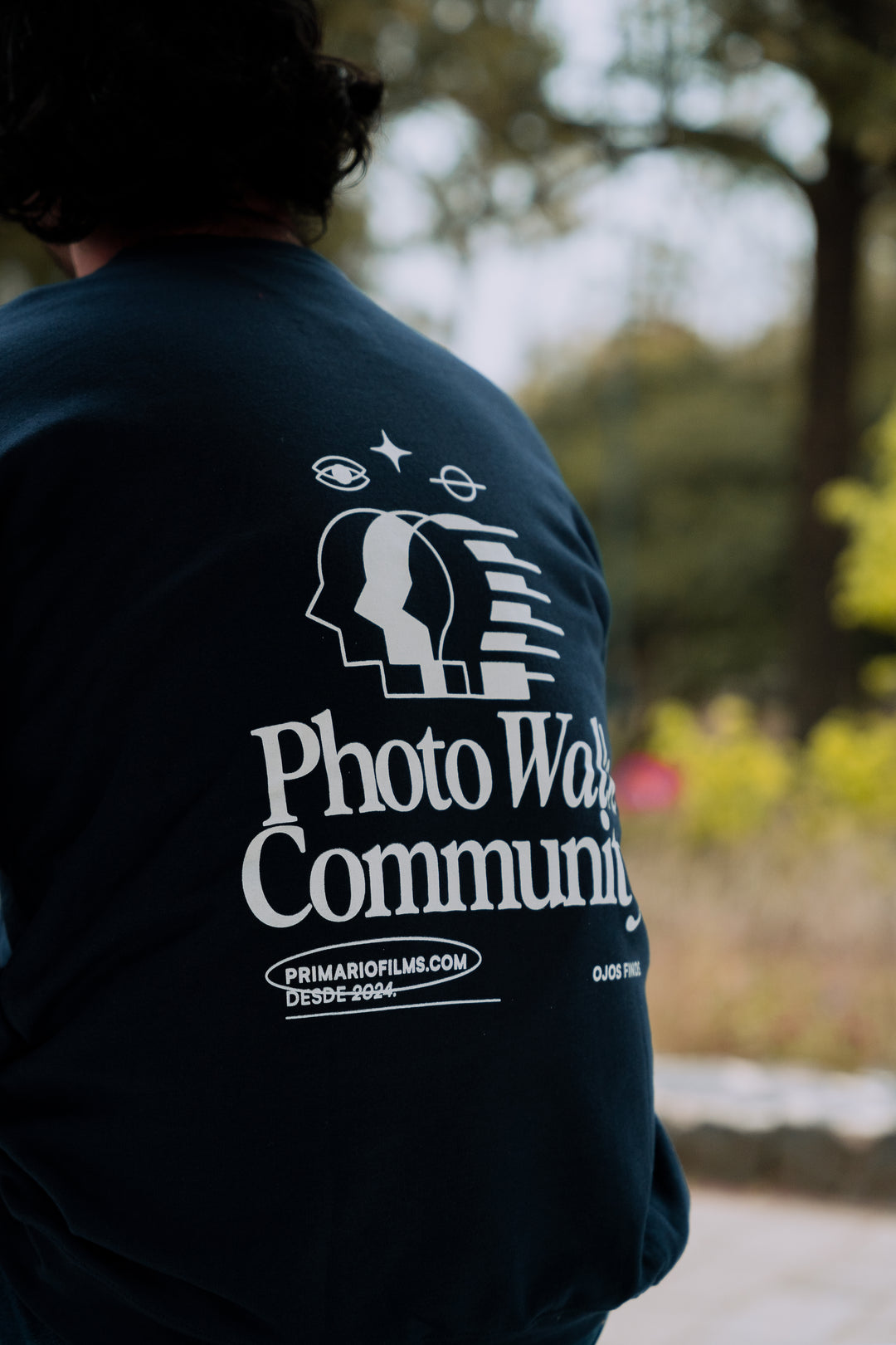 Sudadera Photo Walk Community Azul