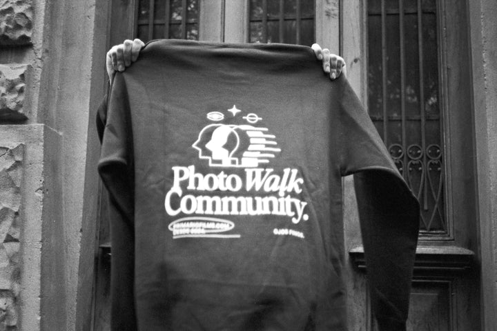 Sudadera Photo Walk Community Azul