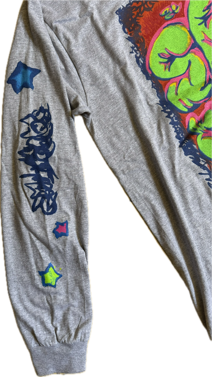 Playera Manga Larga Grafiti