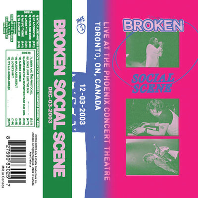 Cassette - Broken Social Scene - Live at the Phoenix Concert Theatre, 2003