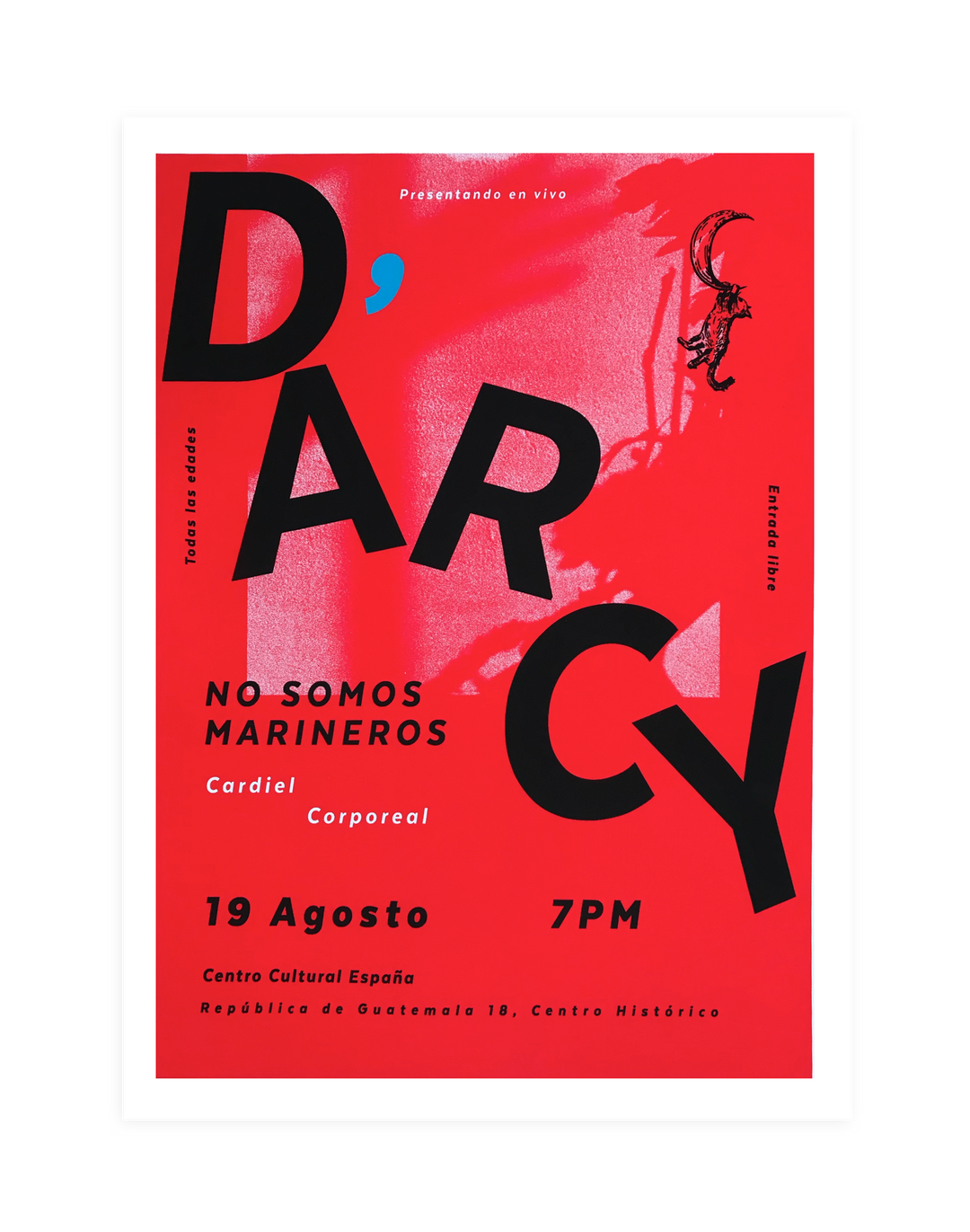Poster Presentación D'arcy